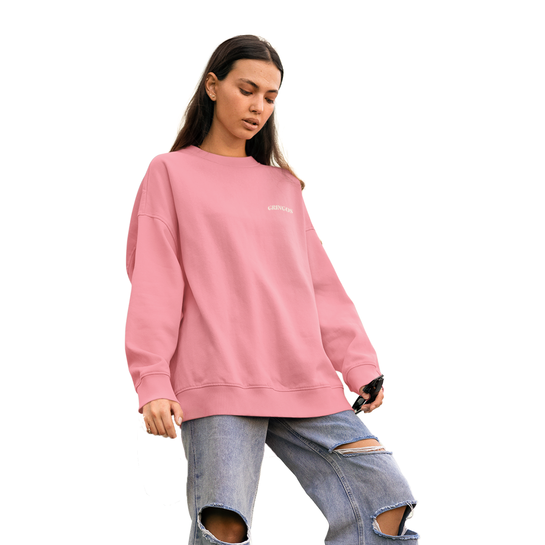Gringos Premium Sweatshirt - Pink Joy