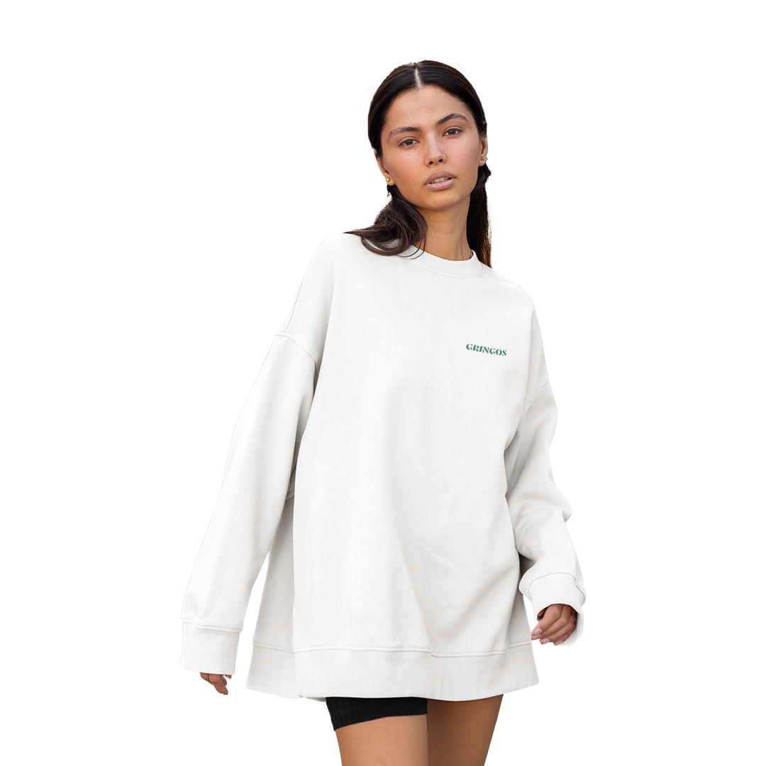 Gringos Premium Sweatshirt - White