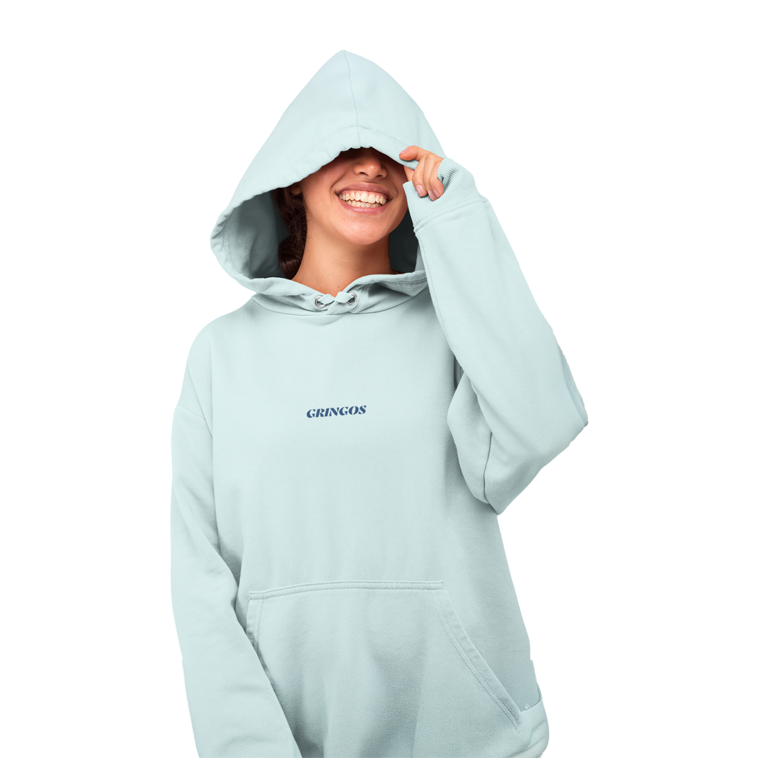 Gringos Premium Hoodie - Blue Ice