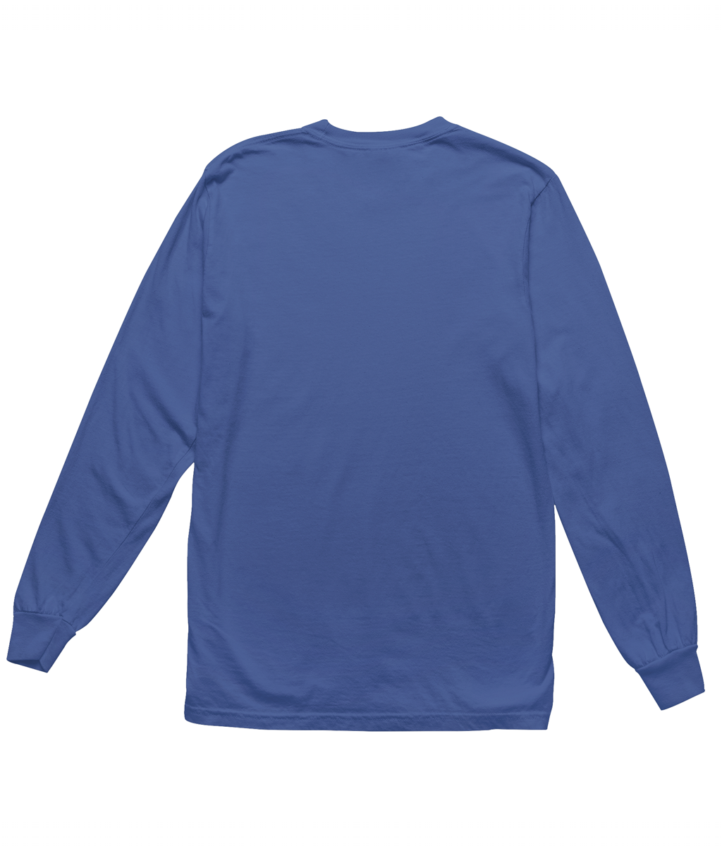 Gringos Premium Longsleeve Tee - Ocean Blue