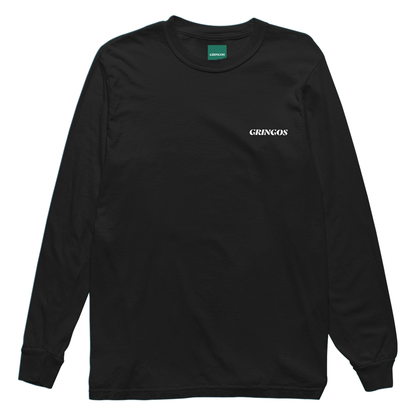Gringos Premium Longsleeve Tee - Black