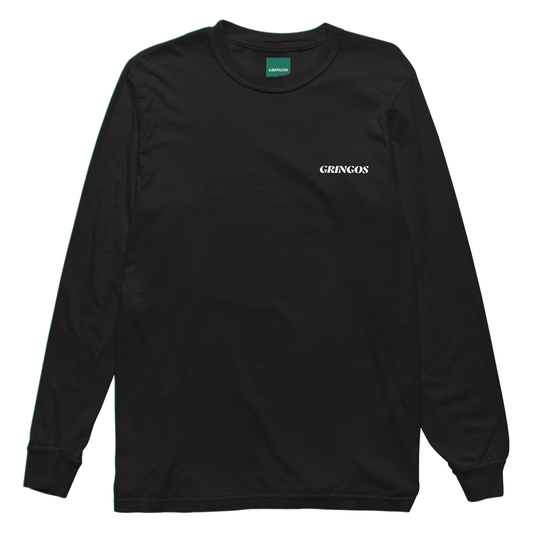 Gringos Premium Longsleeve Tee - Black