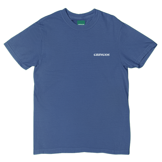 Gringos Premium Tee - Ocean Blue
